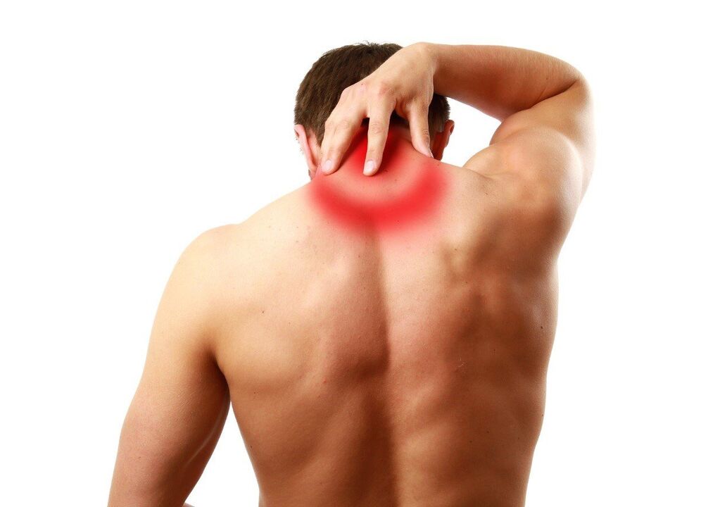 Dzemdes kakla osteohondroze ir pārslodzes un kakla zonas muskuļu elastības pavājināšanās sekas. 
