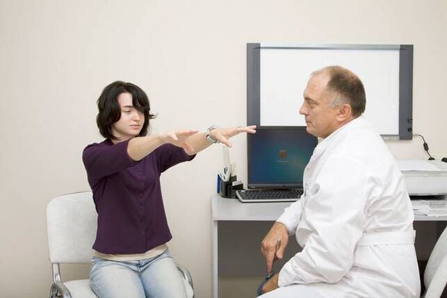 Torakālās osteohondrozes diagnostika, ko veic neirologs
