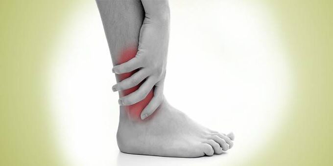 kāju sāpes ar potītes artrozi